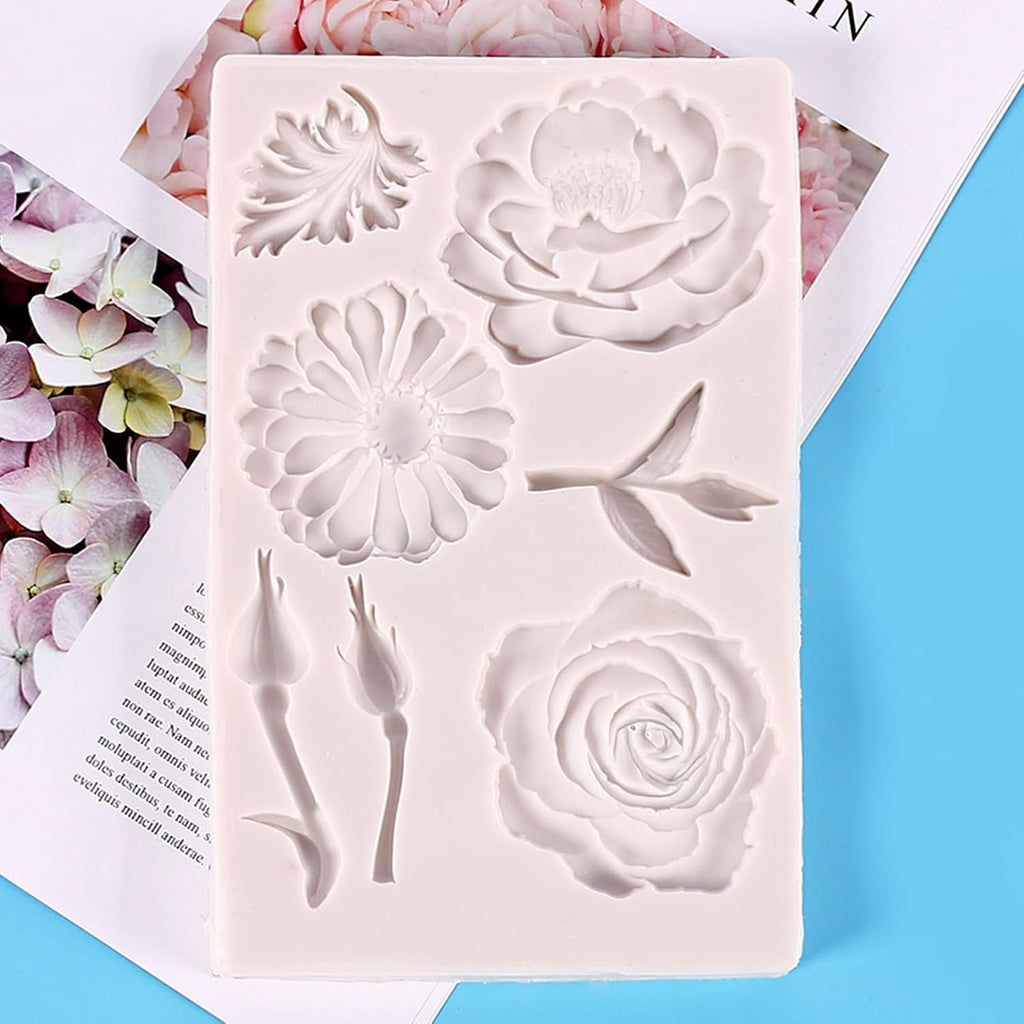 Moule En Silicone Feuille Fleur De Camélia - Ref ck50-2252 beaux-arts prix tunisie