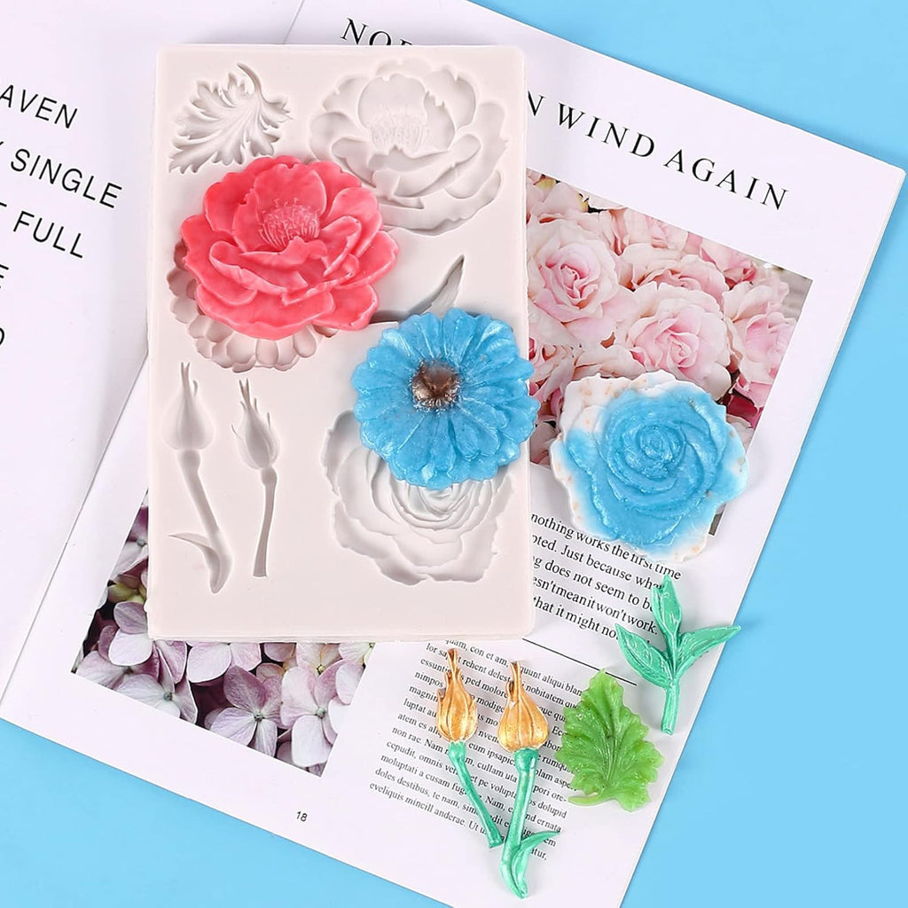 Moule En Silicone Feuille Fleur De Camélia - Ref ck50-2252 beaux-arts prix tunisie