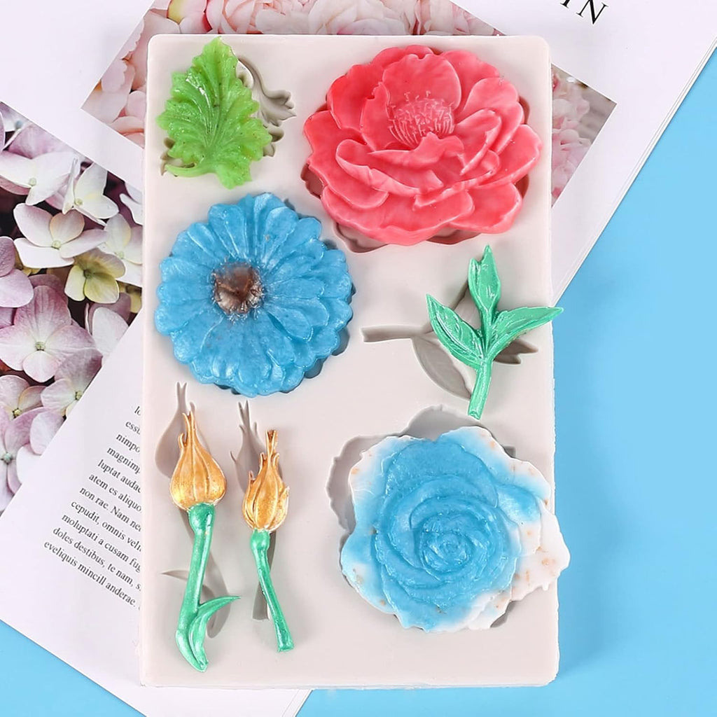 Moule En Silicone Feuille Fleur De Camélia - Ref ck50-2252 beaux-arts prix tunisie