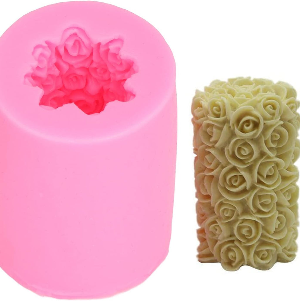 Moules Pour Bougies Fleur Fondant Moule Rose Bonbons Moule Silicone beaux-arts prix tunisie