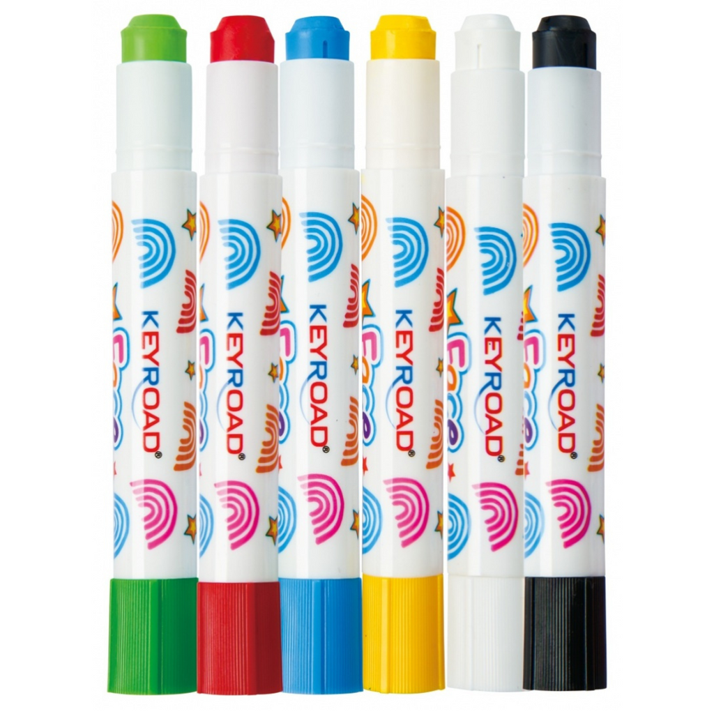 Peintures pour le visage à la cire Keyroad - Boîte de 6 couleurs beaux-arts prix tunisie