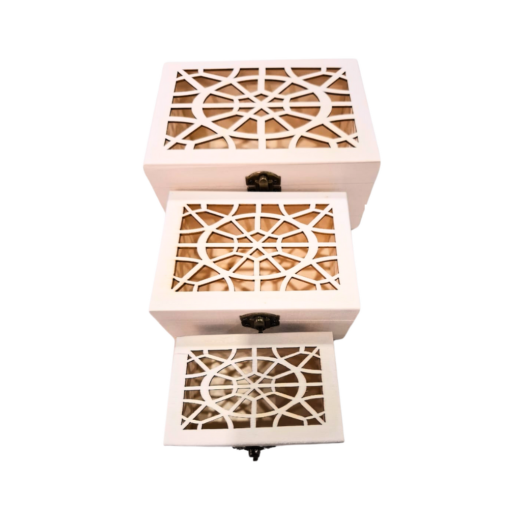 Série de 3 bois en bois Réf ZA_1605 beaux-arts prix tunisie