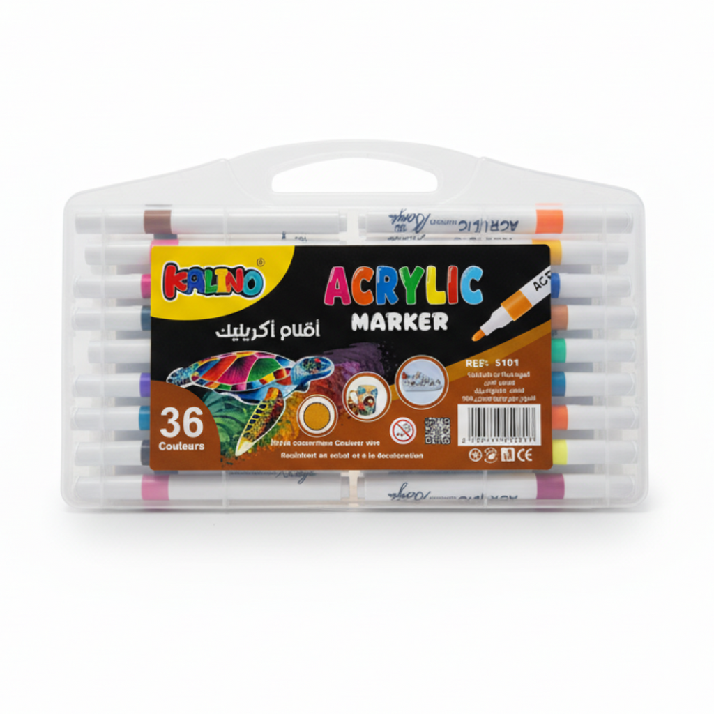 Set de Marqueurs Acryliques "Art vibrant" (36 Couleurs) beaux-arts prix tunisie