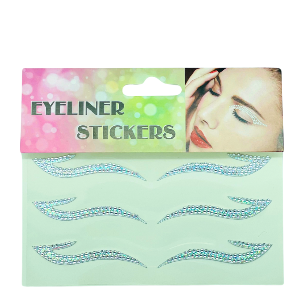 STICKERS EYLINER BLANC beaux-arts prix tunisie