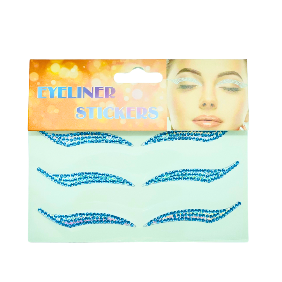 STICKERS EYLINER BLEU beaux-arts prix tunisie