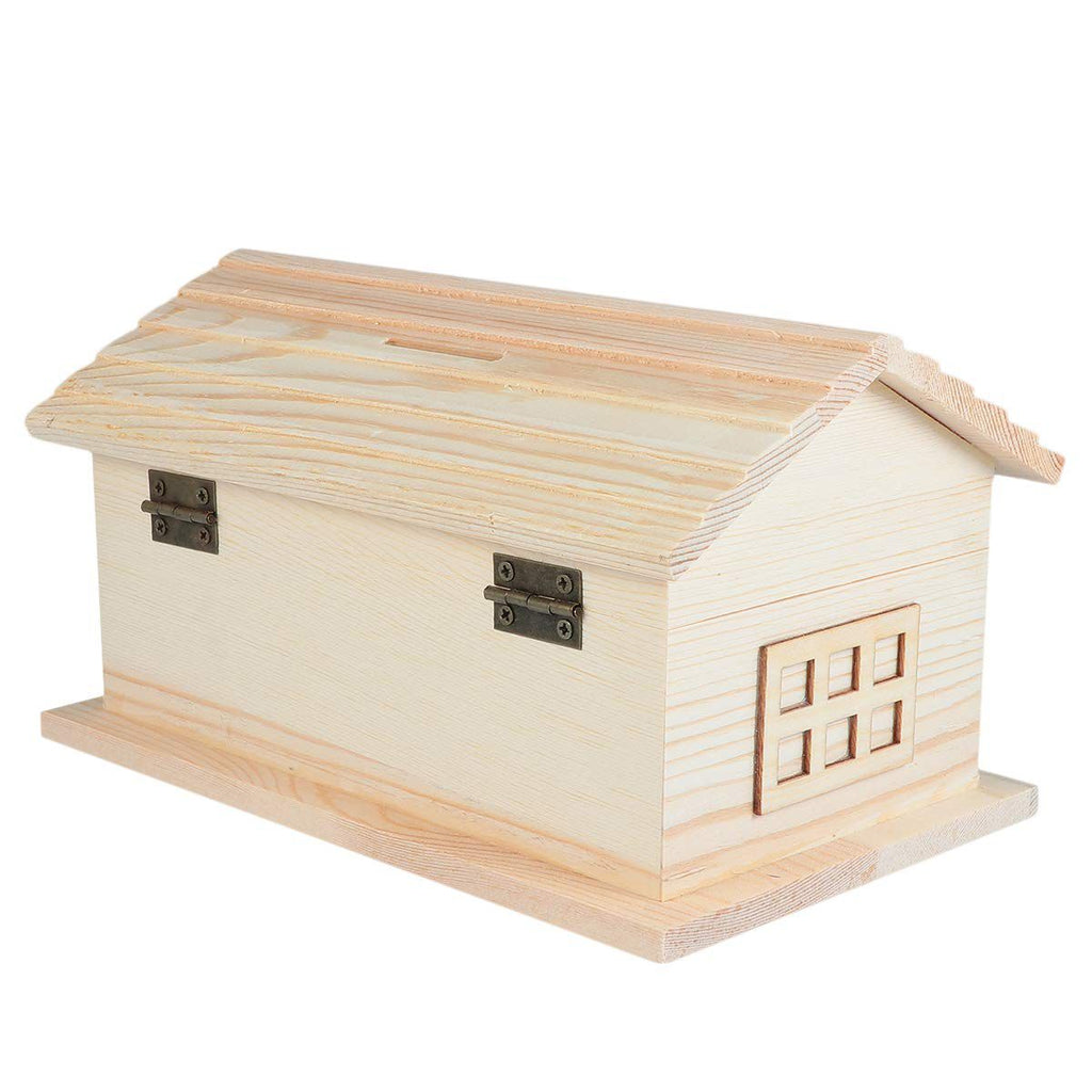 Tirelire en bois Réf A_025 beaux-arts prix tunisie