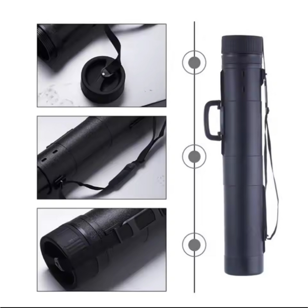 Tube de Dessin Télescopique avec Sangle d'épaule Porte-rouleau de Rangement de Dessin beaux-arts prix tunisie