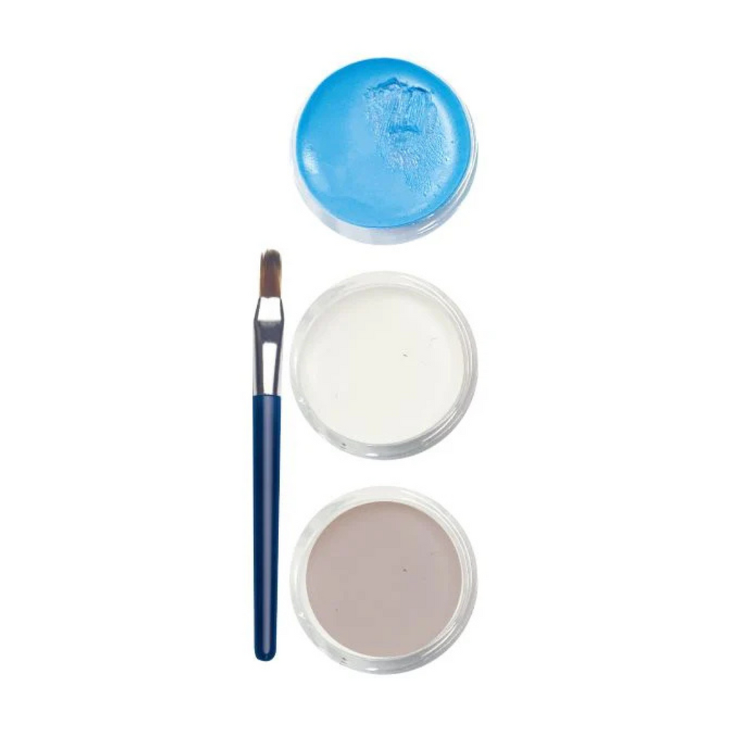 Peintures pour le visage Keyroad avec petit pinceau - Différentes couleurs🖌️✨ beaux-arts prix tunisie