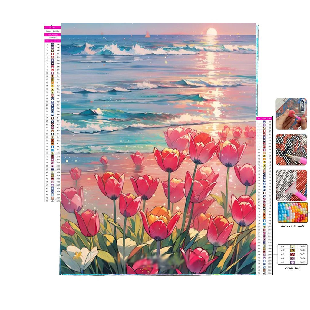 Tableau peinture En Diamant, Broderie Kit Complet 💎 beaux-arts prix tunisie