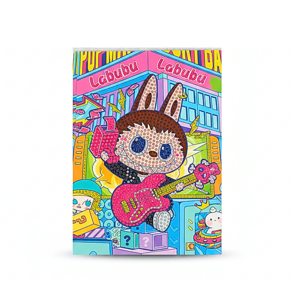 Diamond Painting Kit 💎 🎸 Lebubu Rockeur beaux-arts prix tunisie