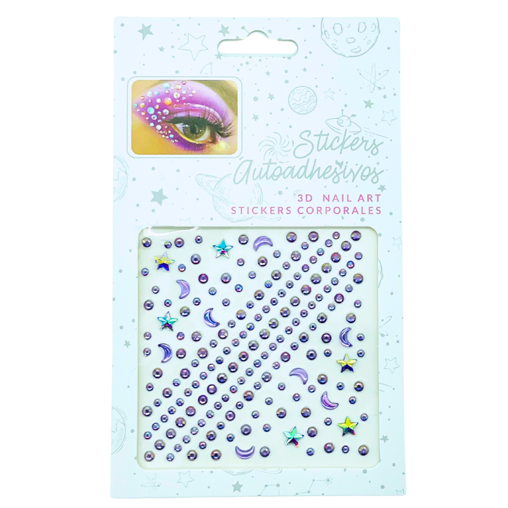 STICKERS CRYSTALS FACE/ NAILS beaux-arts prix tunisie