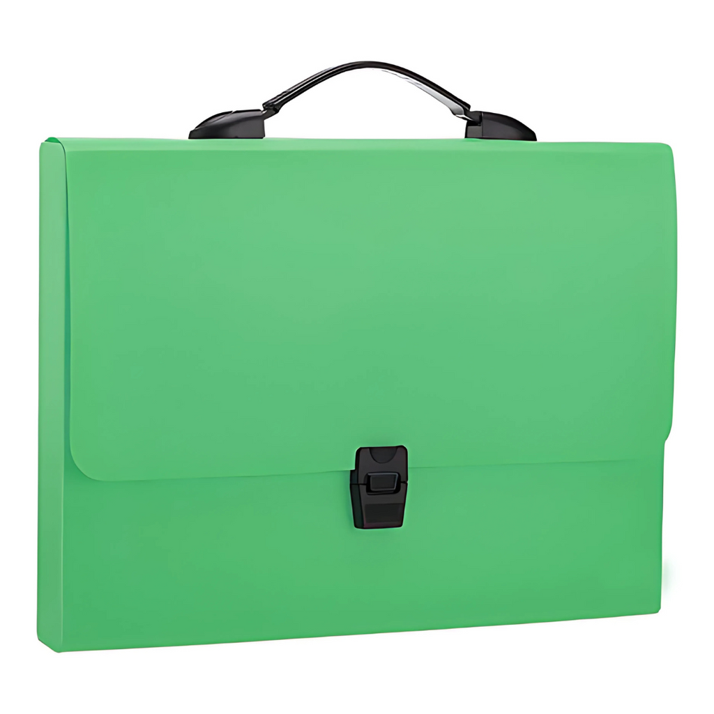 🗂️ Valisette en PP – A3 (33 × 45 cm) Vert beaux-arts prix tunisie