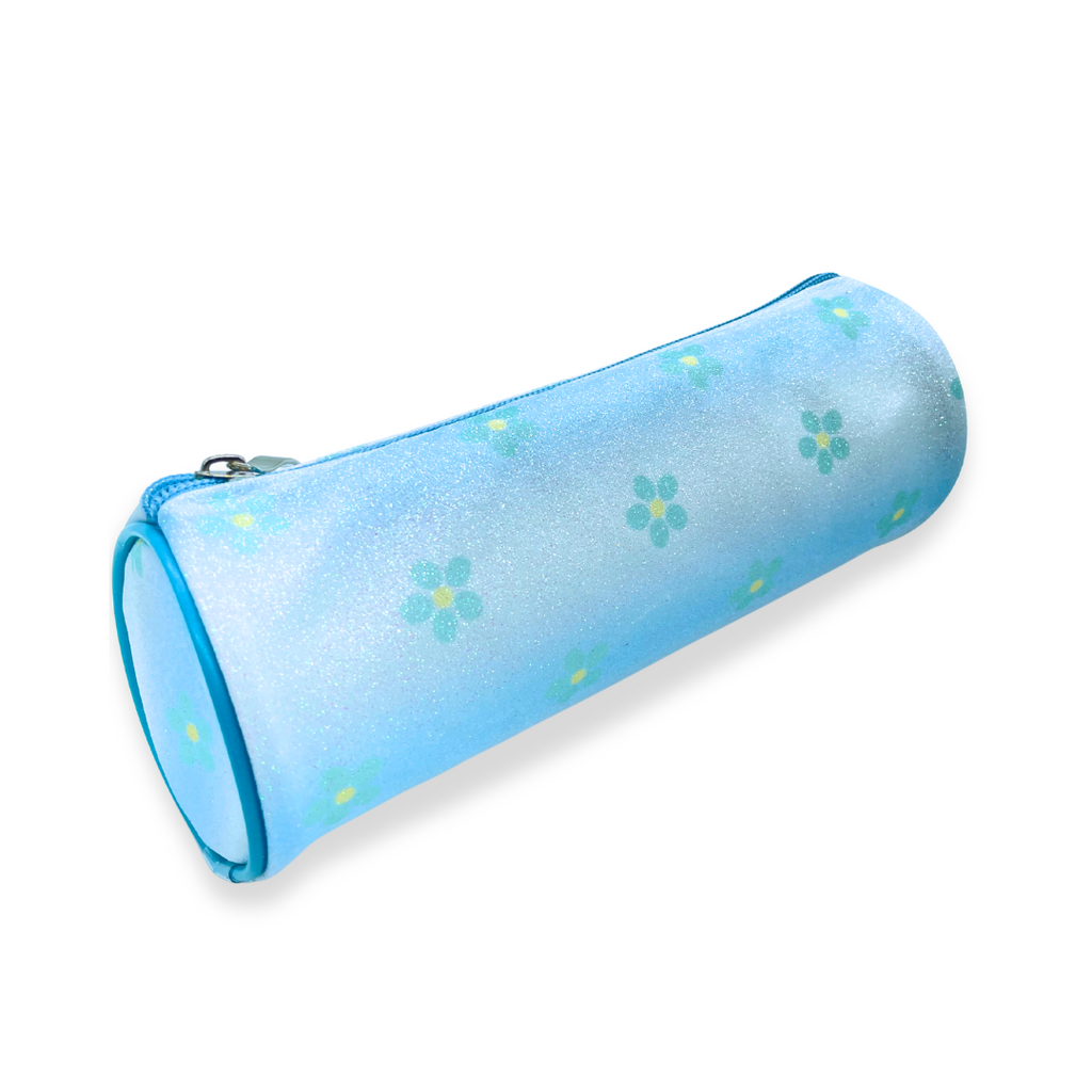 Trousse scolaire fleurie pailletée Bleu Ciel Bureau prix tunisie