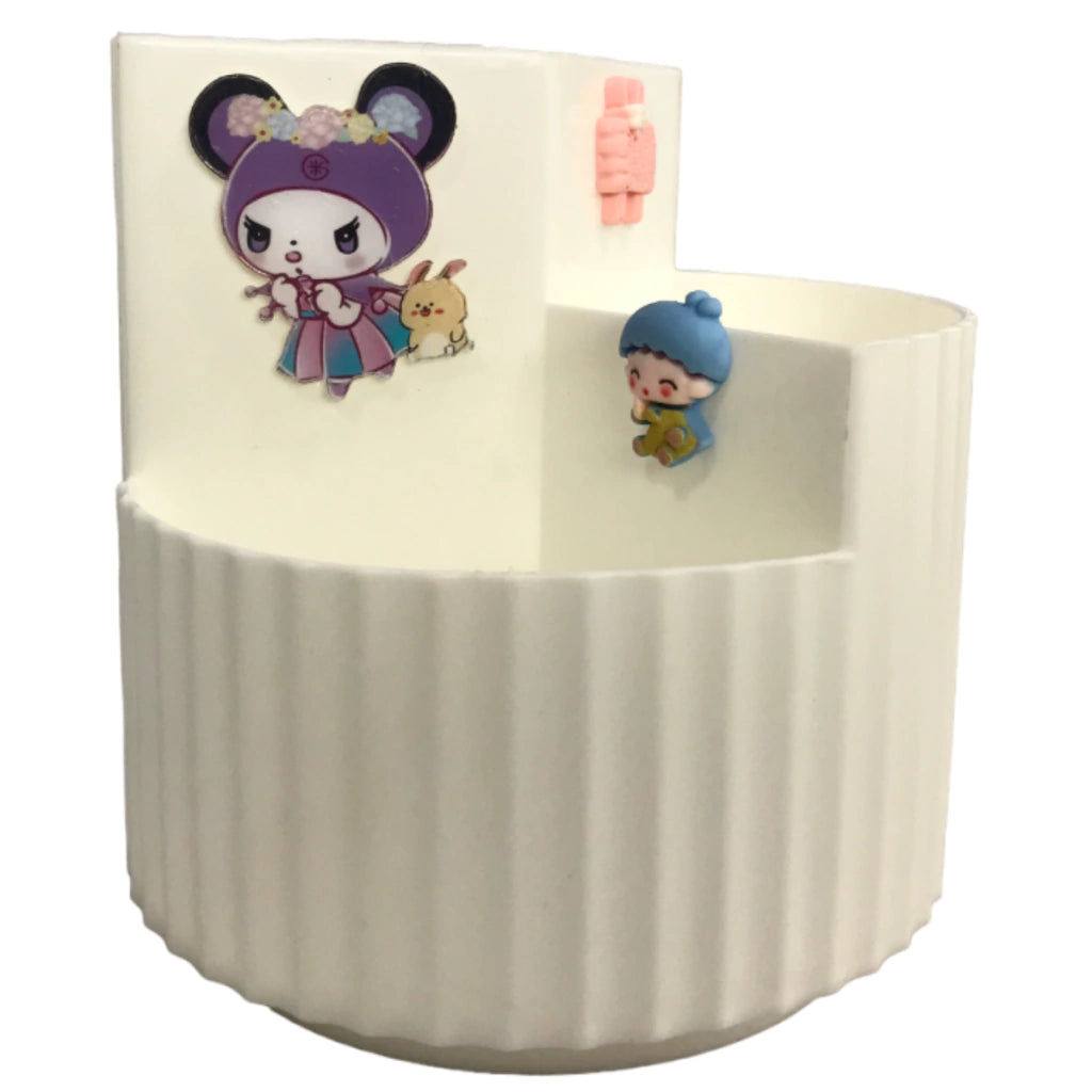 Porte-stylo rotatif en plastique 🌸 Bureau prix tunisie