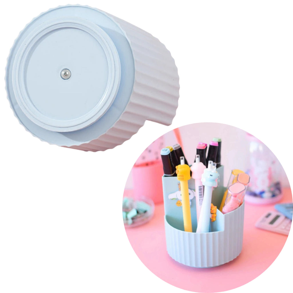 Porte-stylo rotatif en plastique 🌸 Bureau prix tunisie