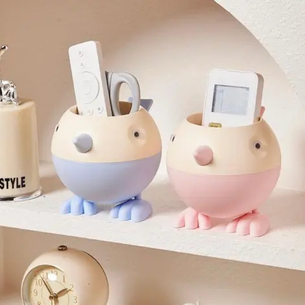 Pot à crayons-stylos multifonction en forme d'oiseau mignon Kawaii Bureau prix tunisie