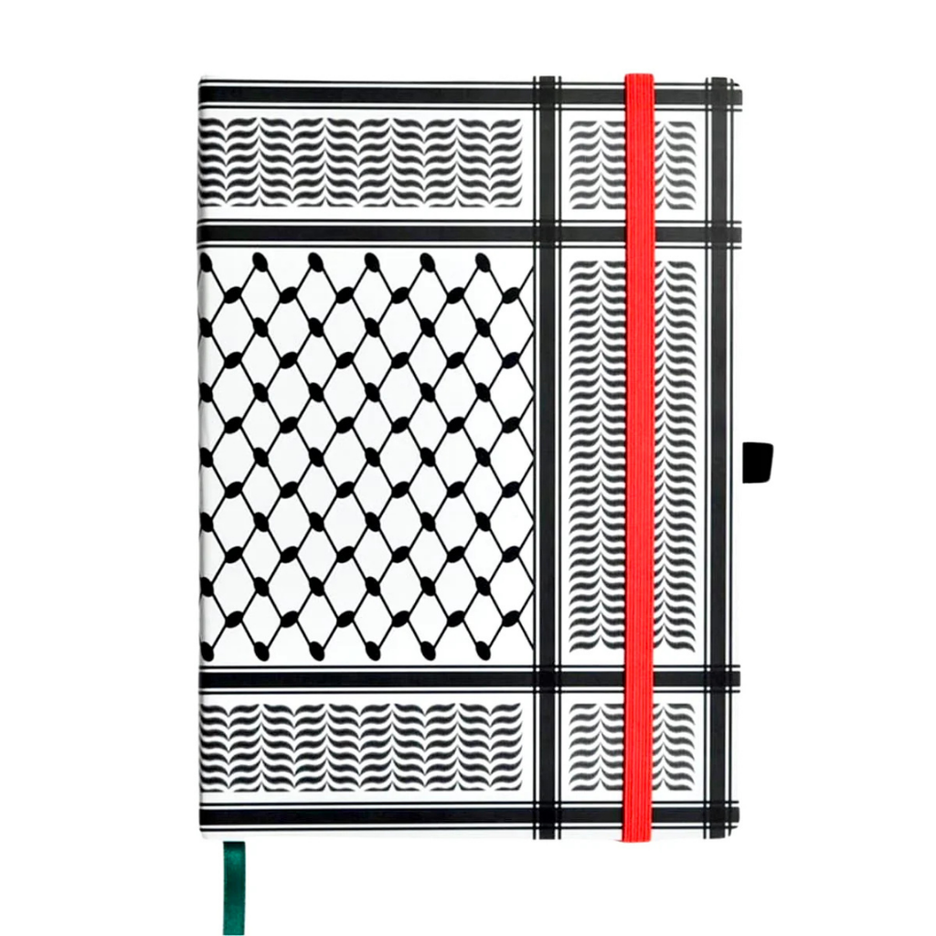 Black Keffiyeh Journal Bureau prix tunisie