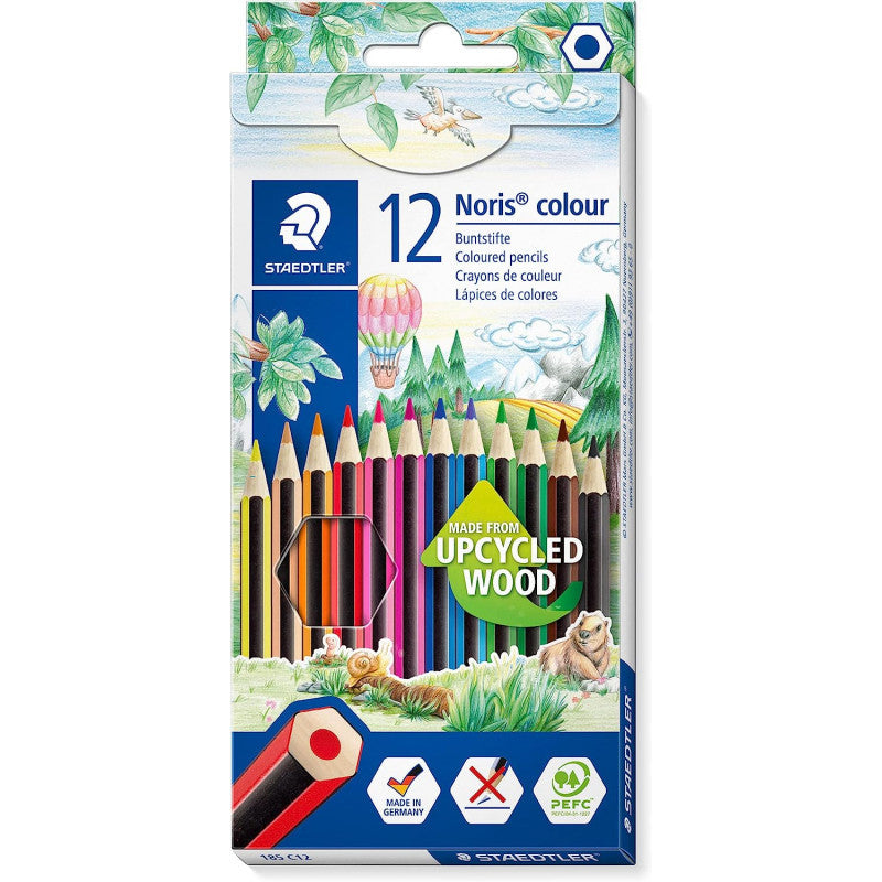 Crayons De 12 Couleurs Staedtler Noris Couleur 185 Bureau prix tunisie