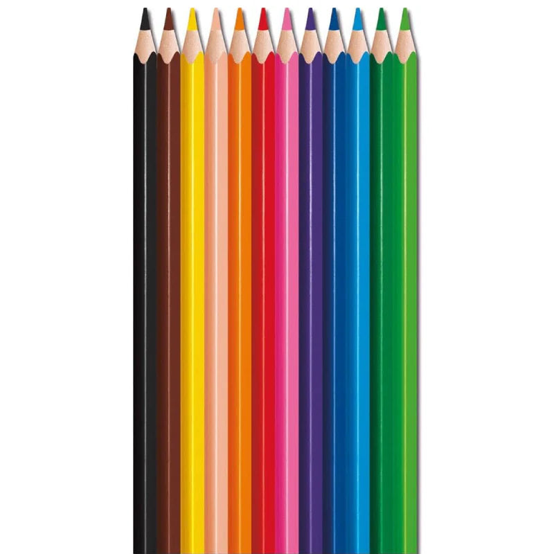 Crayons de Couleur Color'Peps Stars 12 Bureau prix tunisie