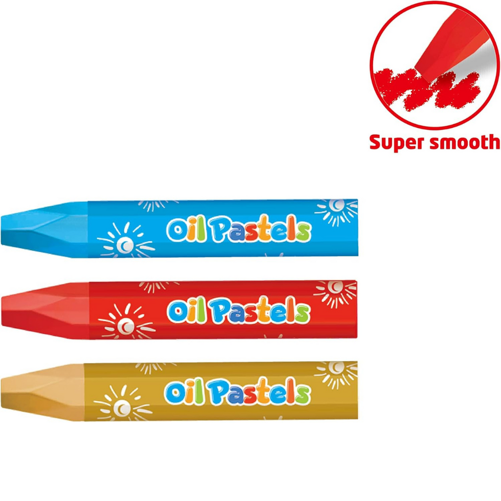 Crayons pastels à l'huile KeyRoad pour peinture à l'huile, hexagonaux, 12 pièces Bureau prix tunisie