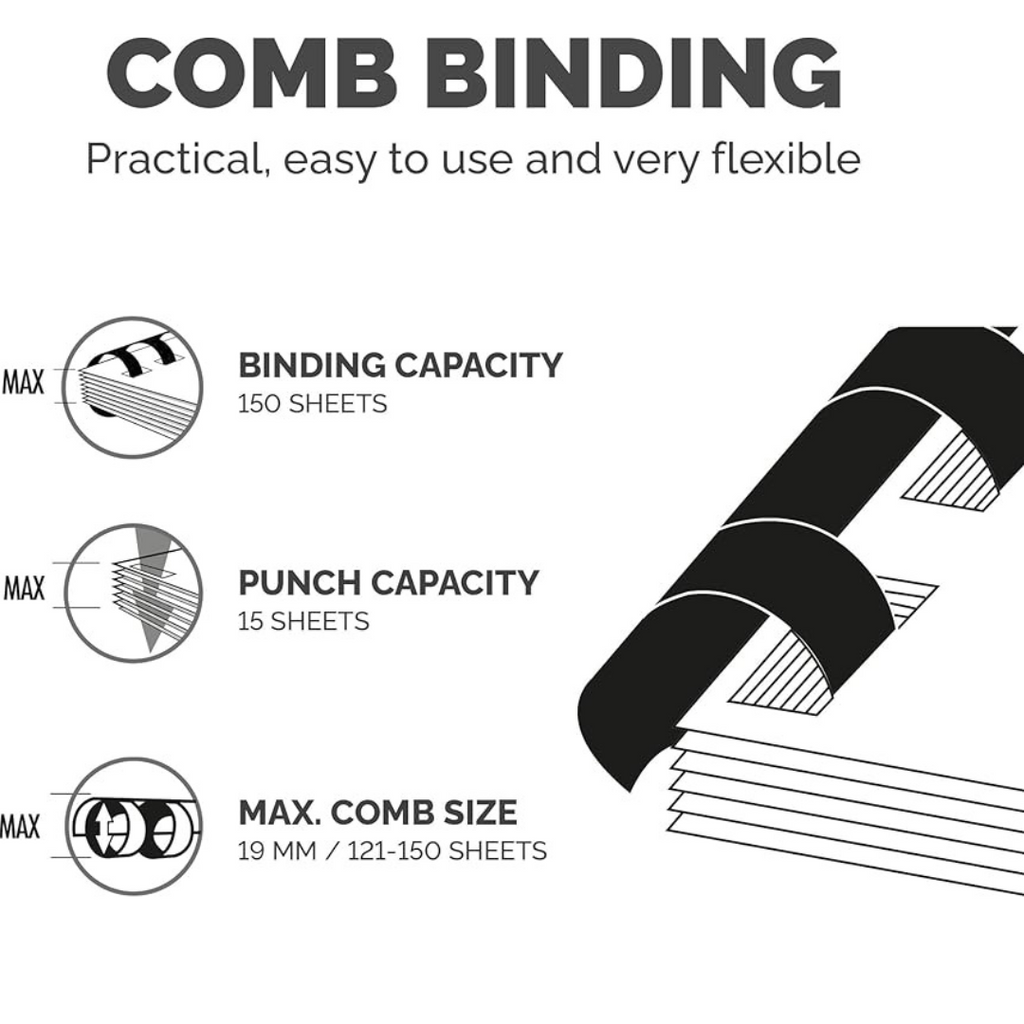 Fellowes Star+ Binding Machine with Storage Tray Bureau prix tunisie