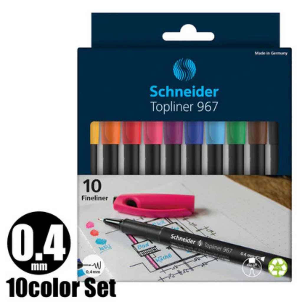 Feutre fin Schneider Topliner 967 Pack de 10 Bureau prix tunisie