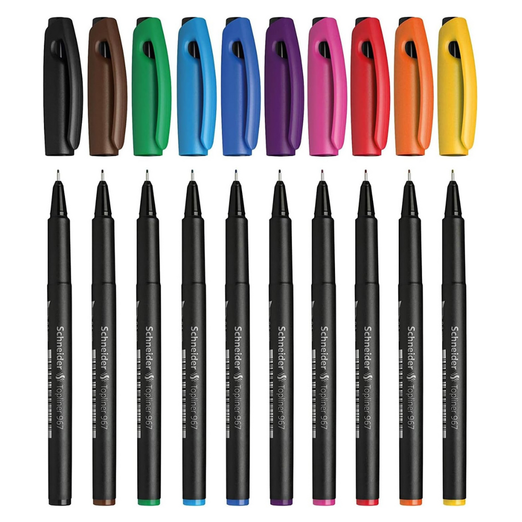 Feutre fin Schneider Topliner 967 Pack de 10 Bureau prix tunisie
