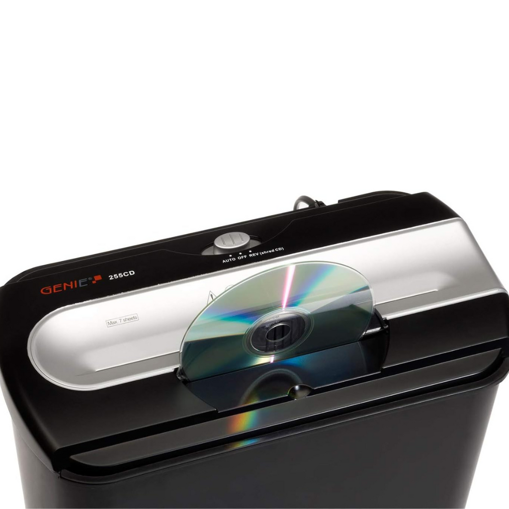 GENIE 255 CD, déchiqueteuse, niveau de sécurité P-1, coupe en bande, 7 feuilles Bureau prix tunisie