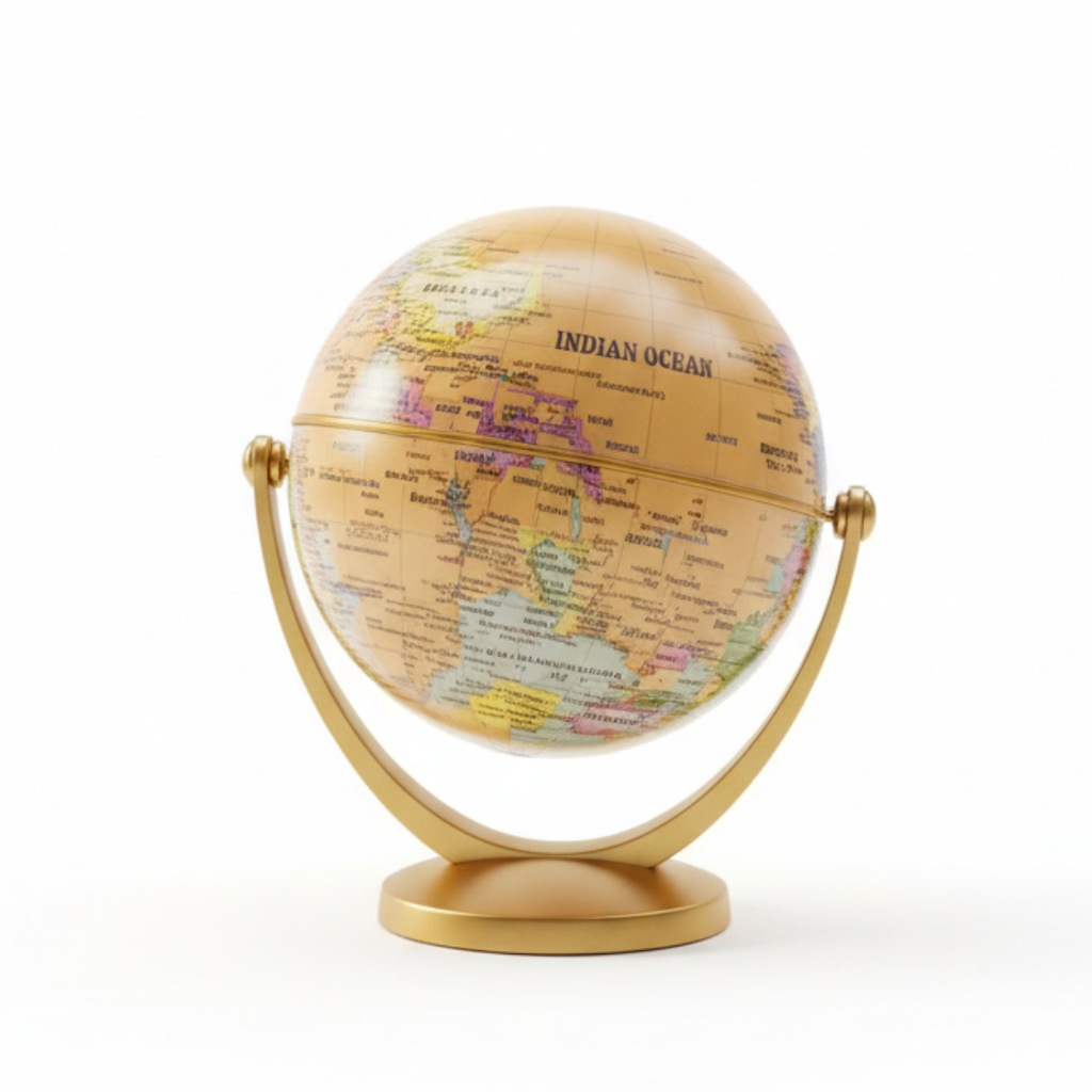 Globe géographie rétro globe rotatif à 360° - 10.6 cm Bureau prix tunisie