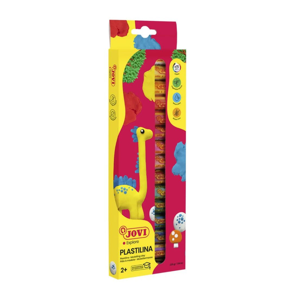 JOVI Plastilina – Pâte à Modeler Colorée (15 Couleurs) Bureau prix tunisie