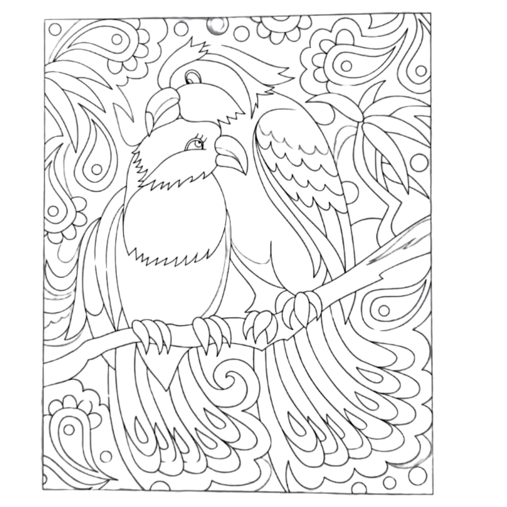 Livre de coloriage Relaxing Colouring Bureau prix tunisie