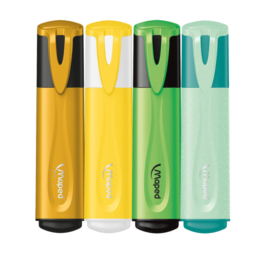 Maped - Pack de 4 surligneurs Fluopeps Tropical Bureau prix tunisie