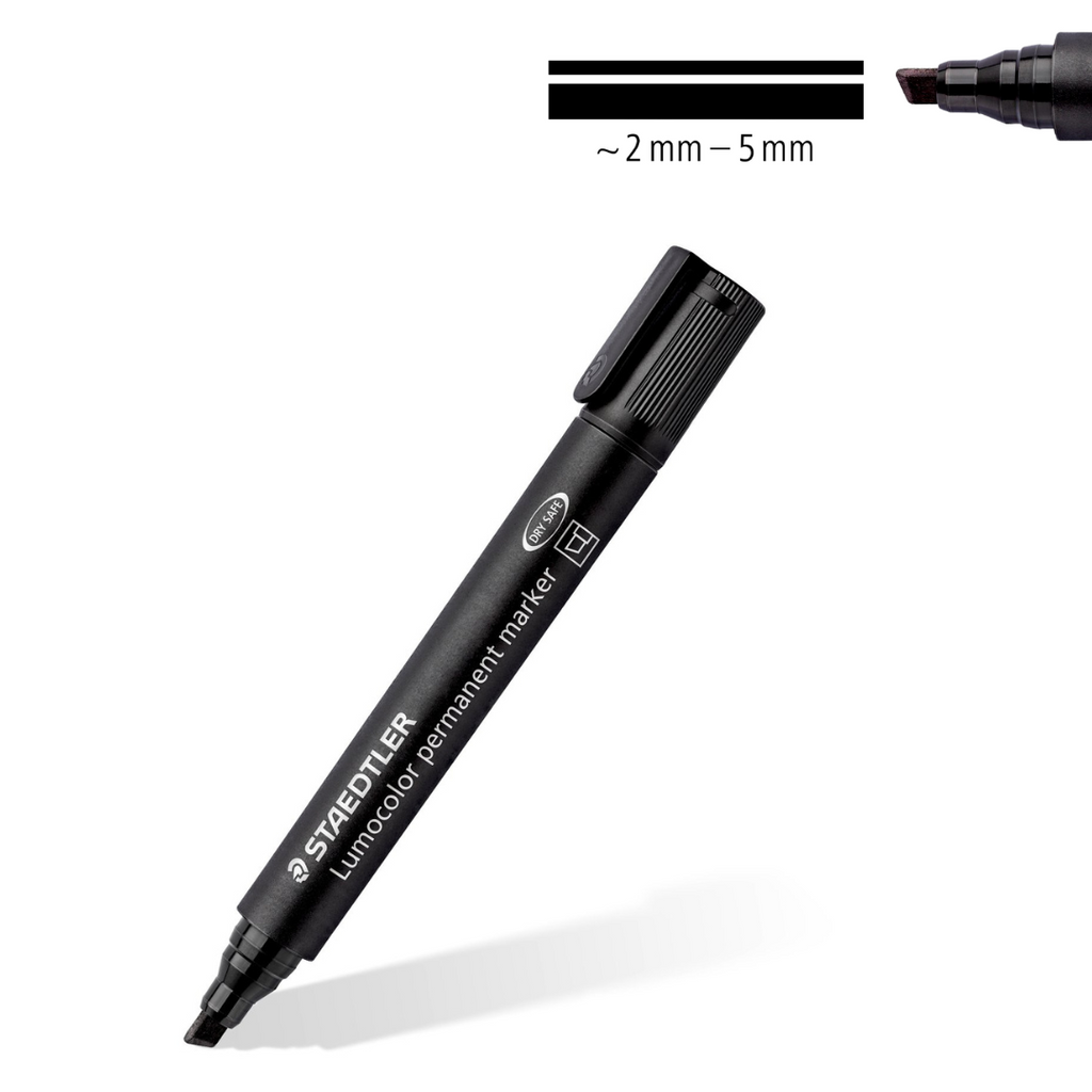 ✒️ Marqueur permanent Lumocolor – Pointe biseautée (2–5 mm)🖊️ Bureau prix tunisie