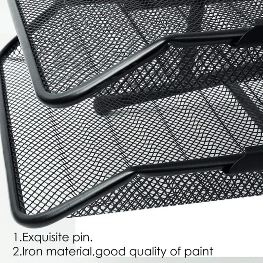 Plateau à documents en métal à plusieurs niveaux pour dossiers et fournitures de bureau🗂️ Bureau prix tunisie