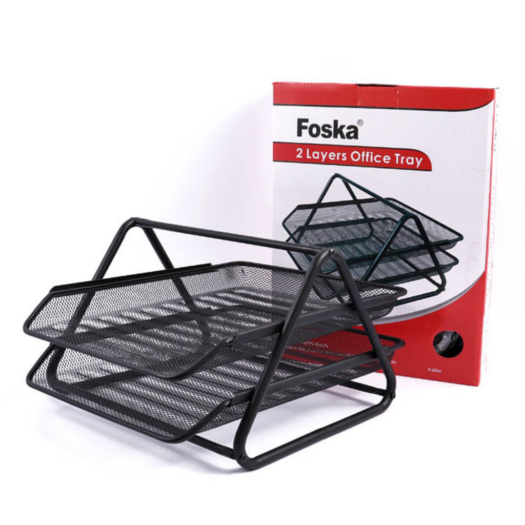 Plateau à documents en métal à plusieurs niveaux pour dossiers et fournitures de bureau🗂️ Bureau prix tunisie