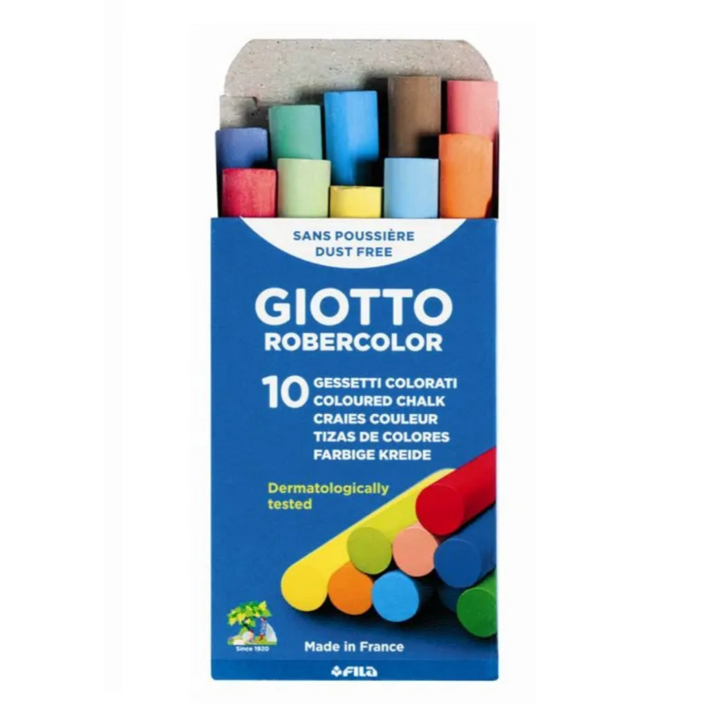 Pochette de 10 craies couleur GIOTTO Bureau prix tunisie