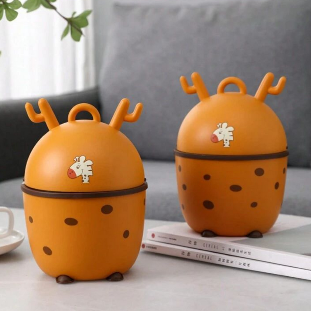 Poubelle De Bureau À Couvercle Rabattable Cartoon, Forme De Cerf Mignon Bureau prix tunisie
