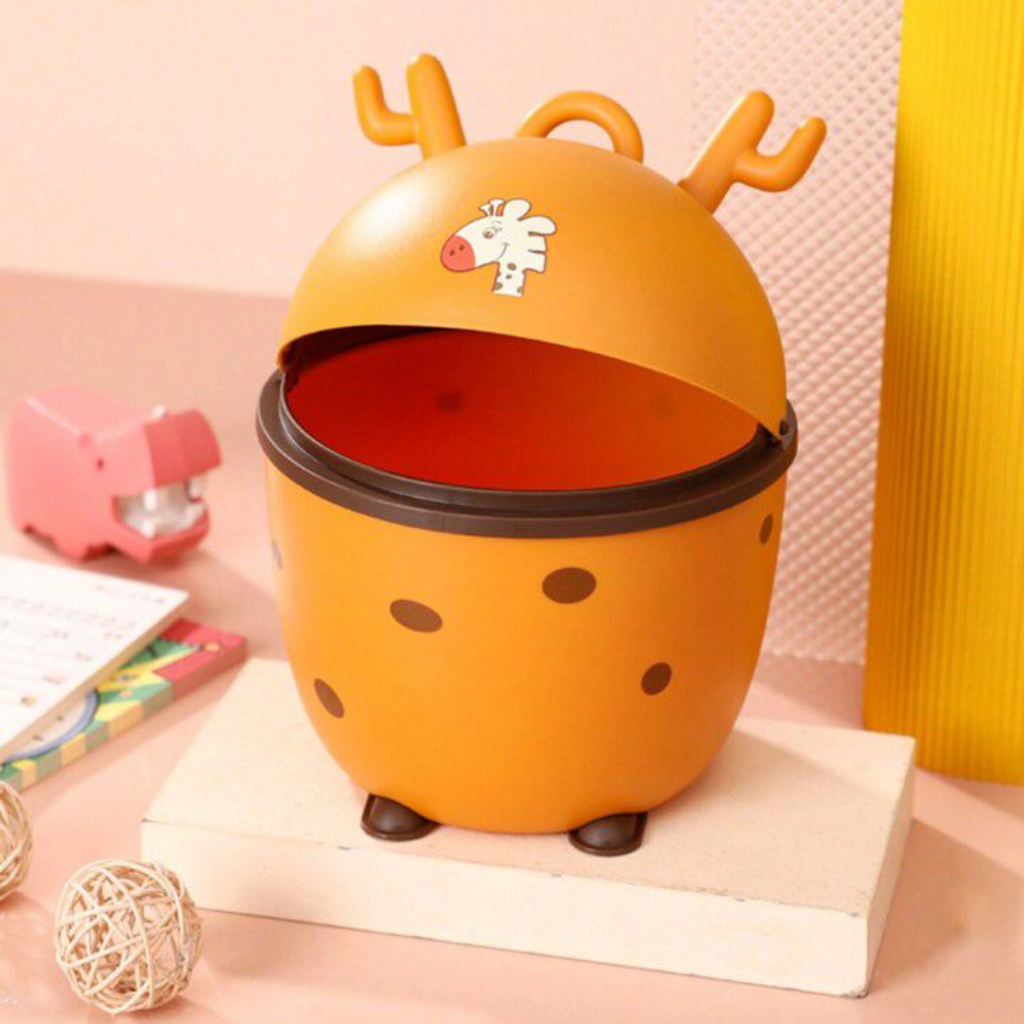 Poubelle De Bureau À Couvercle Rabattable Cartoon, Forme De Cerf Mignon Bureau prix tunisie