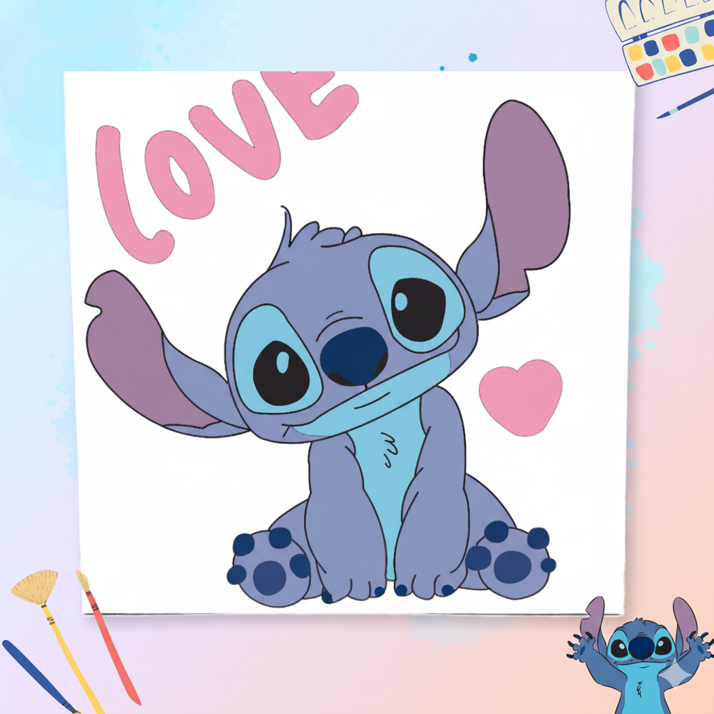 🩷💙Tableau Stitch🩷💙 Bureau prix tunisie