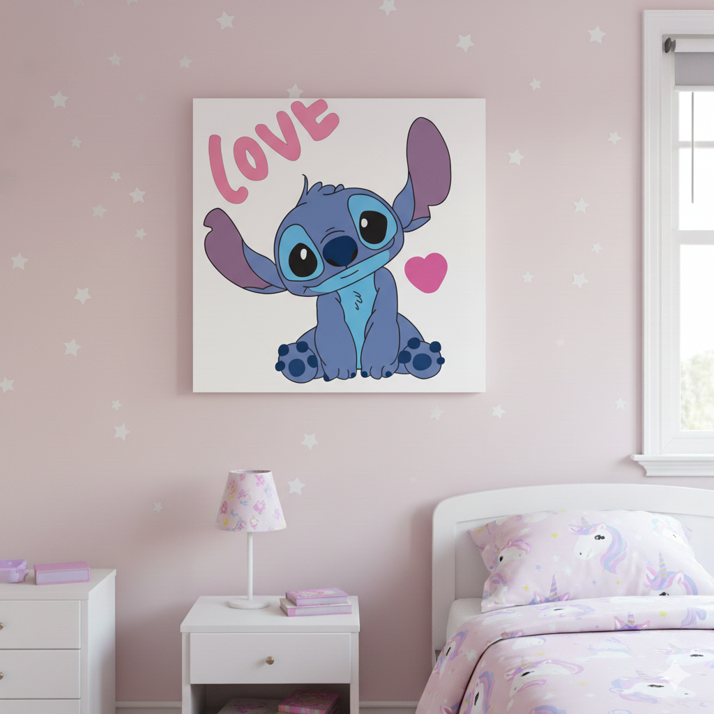 🩷💙Tableau Stitch🩷💙 Bureau prix tunisie