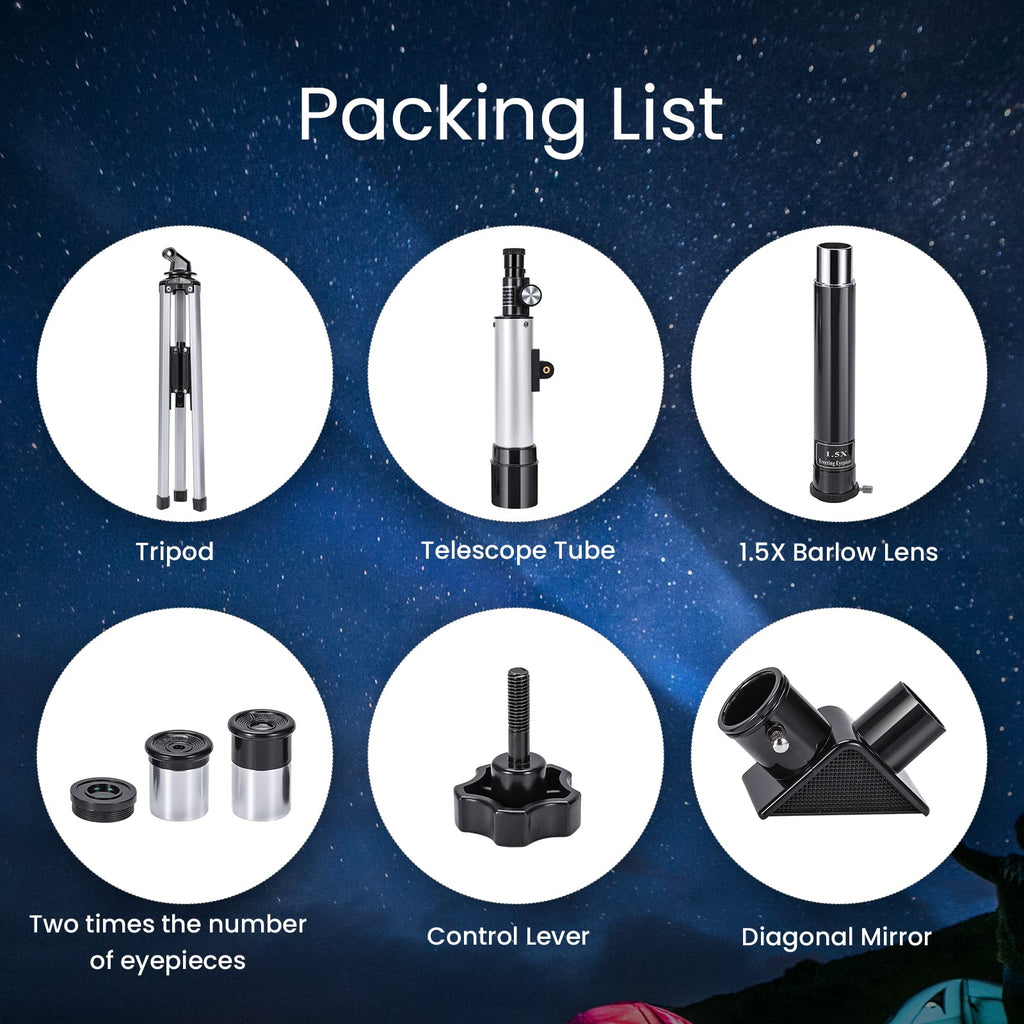 🔭 Télescope Uverbon 360/50mm 90x HD Bureau prix tunisie