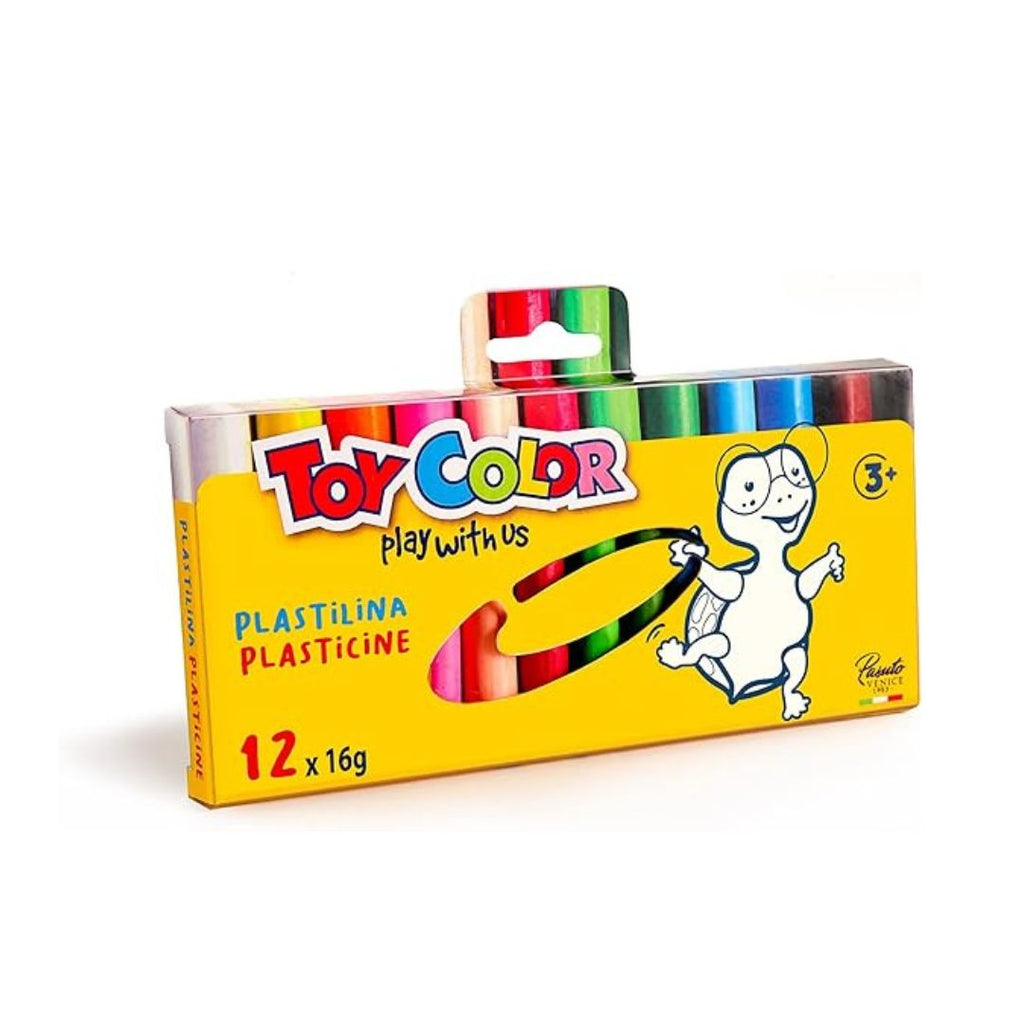 Toy Color – Pâte à Modeler Colorée (12 x 16g) Bureau prix tunisie