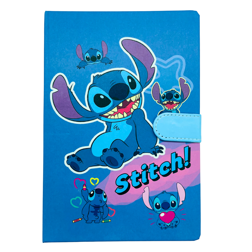 Notebook Stitch🩷💙 Blue Cover Bureau prix tunisie