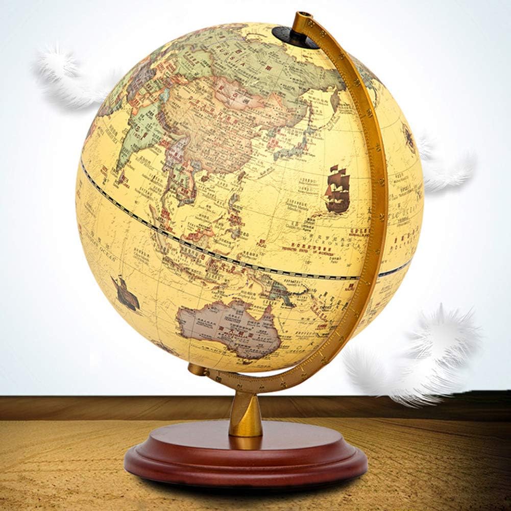 Globe Antique 3D Pivotant Éducatif Terrestre plume Bureau prix tunisie