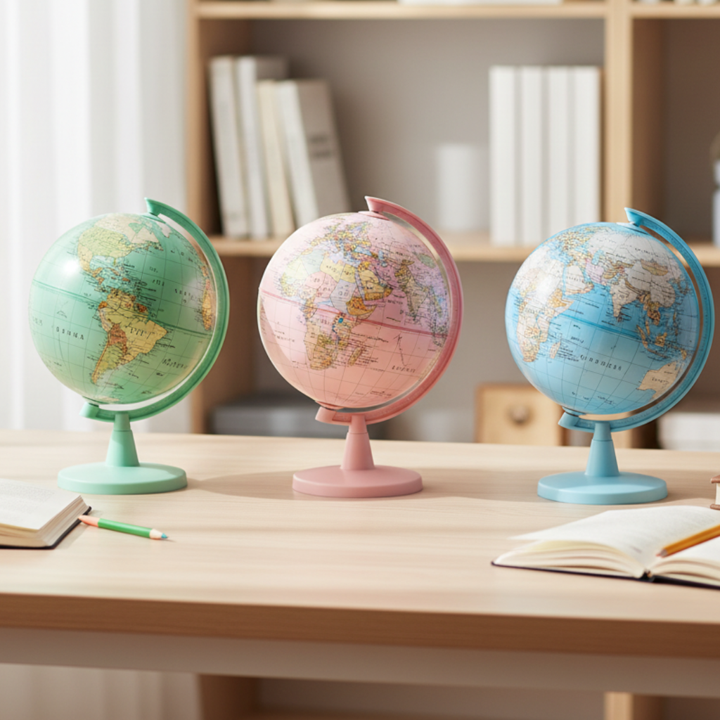 Globe terrestre en arabe 360° plume Bureau prix tunisie