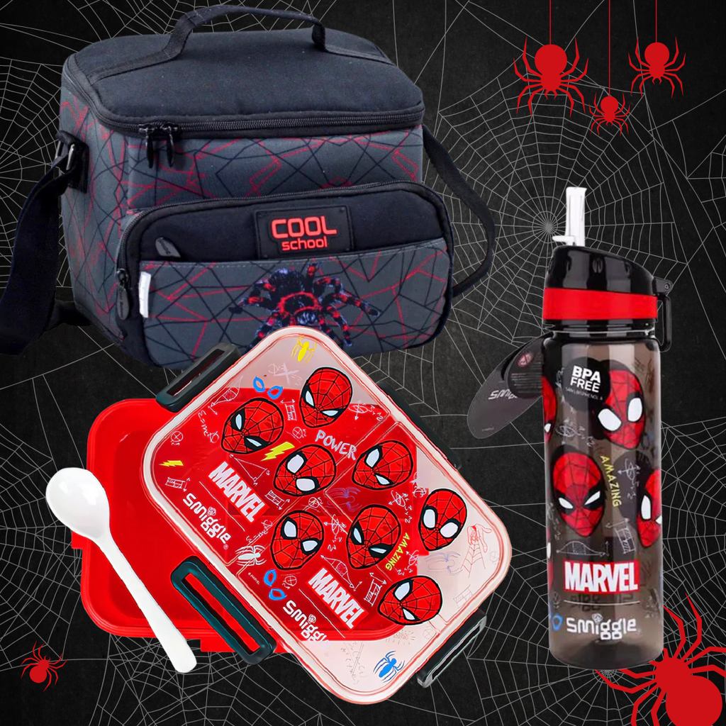 Pack Déjeuner Spider man 🕷️ porte gouter Bureau prix tunisie