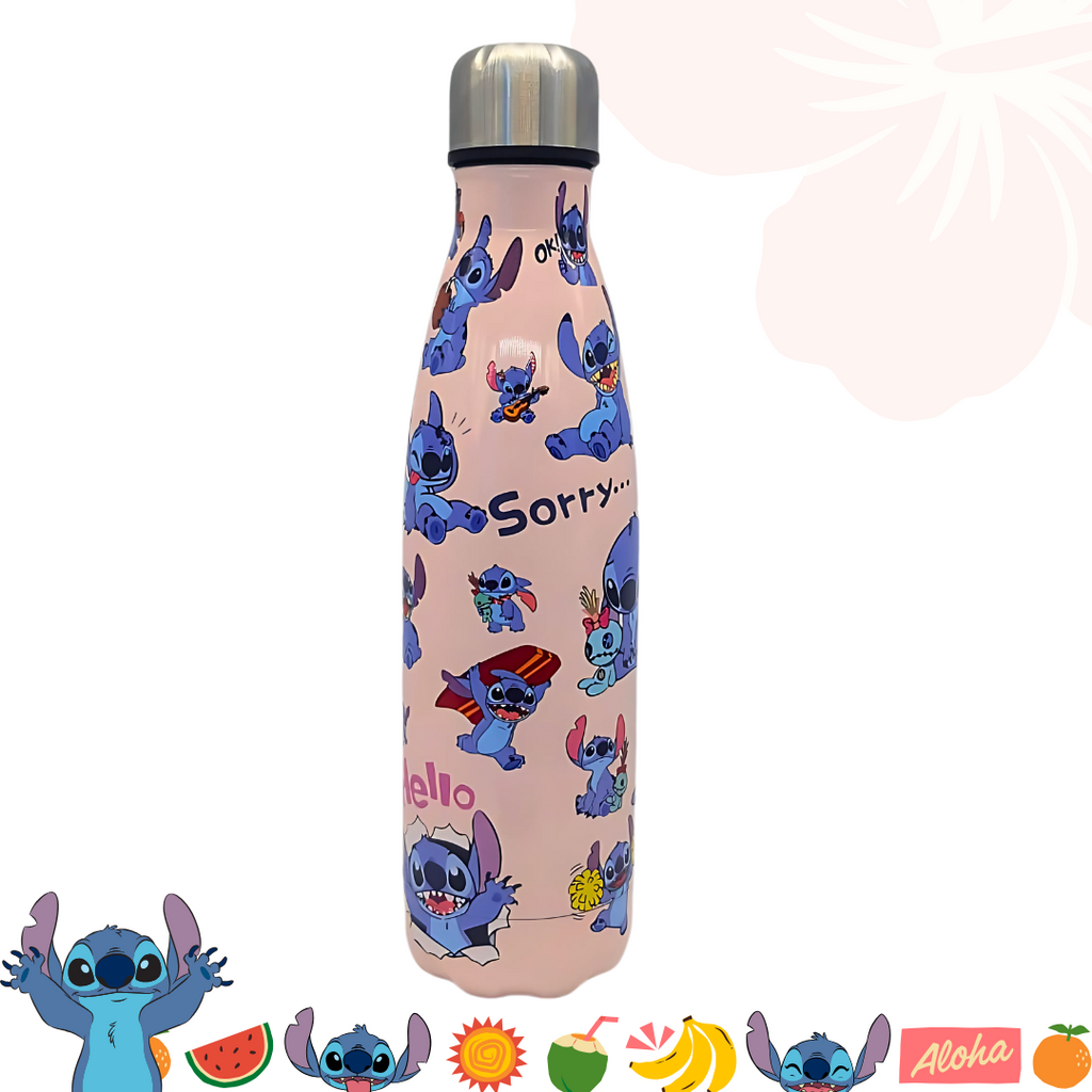 Pack Stitch – Gourde isotherme 500ml + Boîte repas hermétique porte gouter Bureau prix tunisie