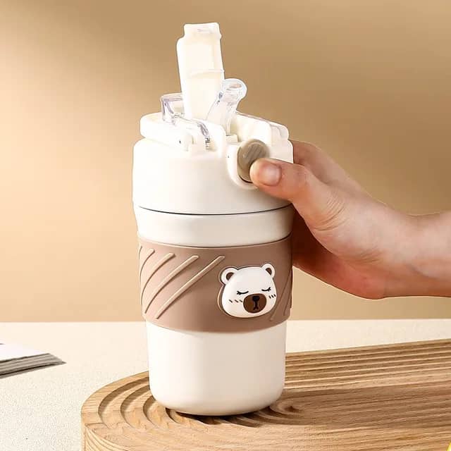 Tasse thermos à café en acier inoxydable - 450ml porte gouter Bureau prix tunisie