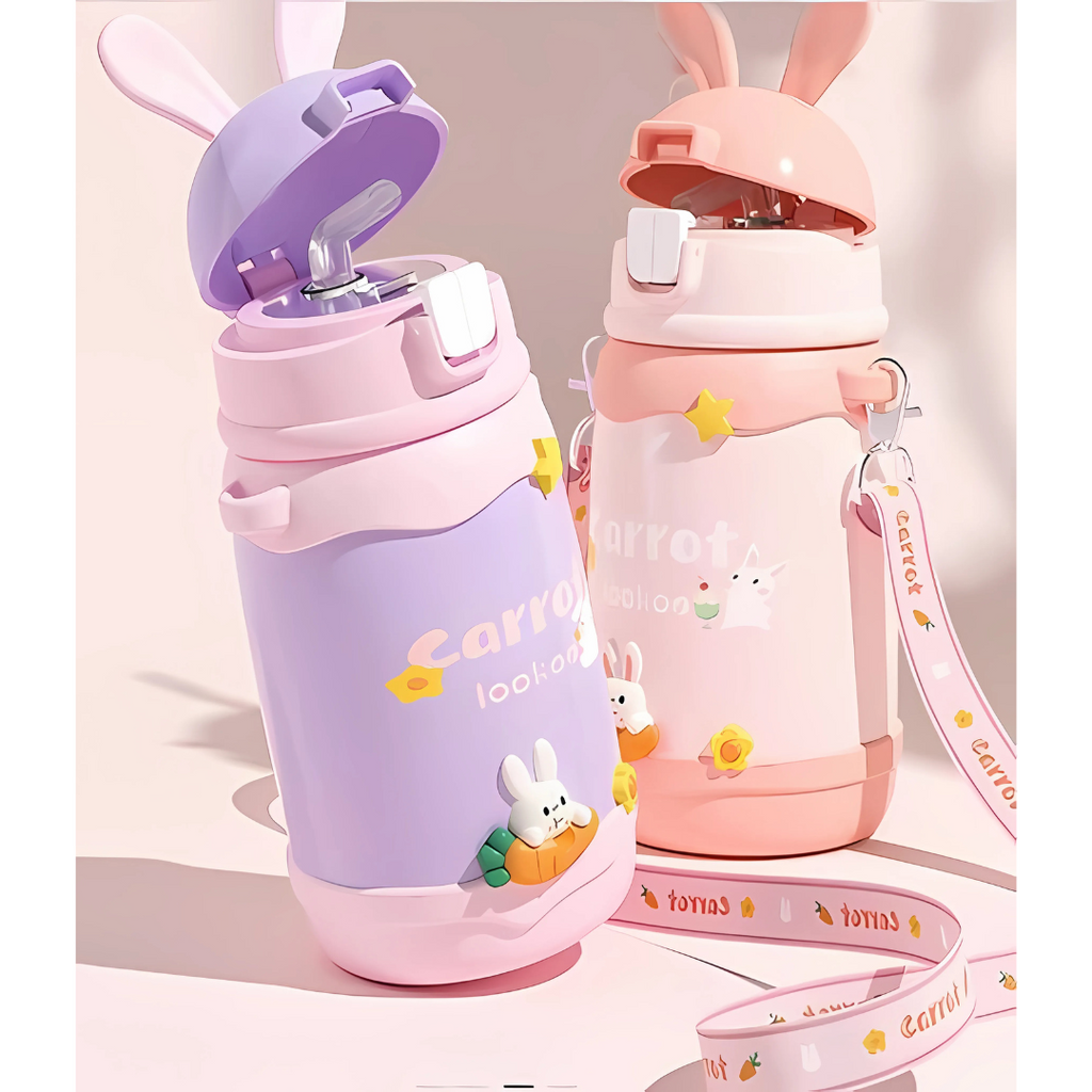 Bouteilles d'eau à paille Carotte 500 ML porte gouter Bureau prix tunisie