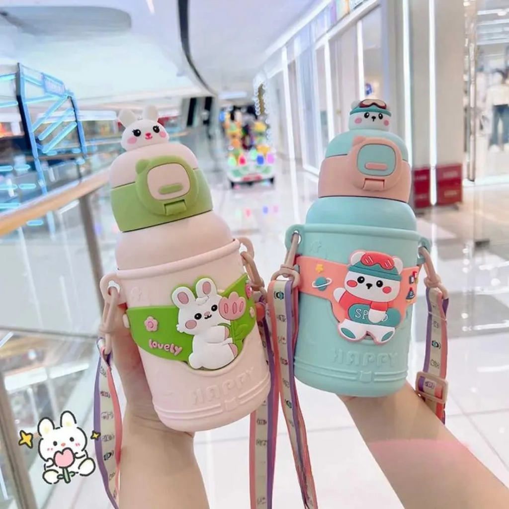 Bouteille isotherme 500 ml 🥤❄️🔥 porte gouter Bureau prix tunisie